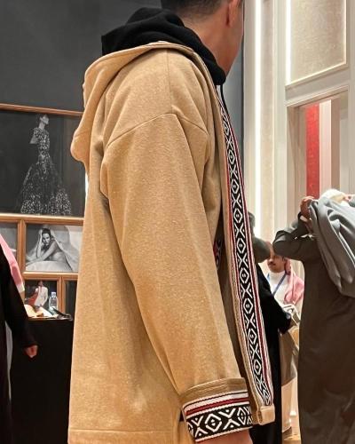 جاكيت مطرز بتطريز فخامة