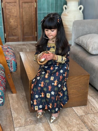 جلابيه رمضان بناتي بشكل جديد