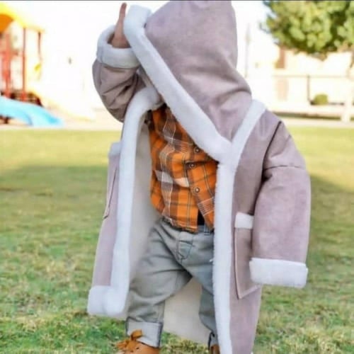 فروه اطفال شتوية ماراحه للبرد الشتاء