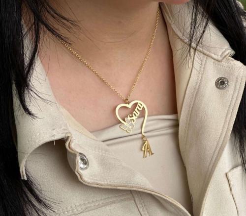 سلسال فخم شكل قلب