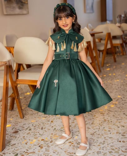 فستان اليوم الوطني أنيق