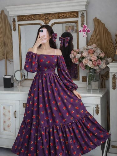 فستان رمضانيه نسائية أنيق