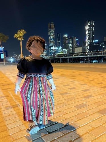 جلابيه اطفال بشكل فخم