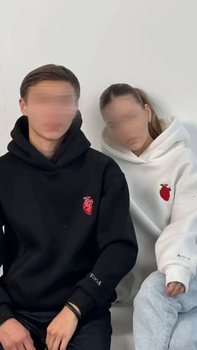 بلوفر القلوب شتوي تميز