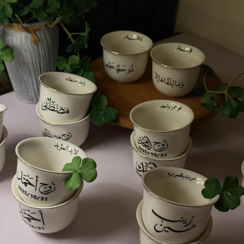 فناجيل أسماء وتواريخ – تصميم حسب الطلب