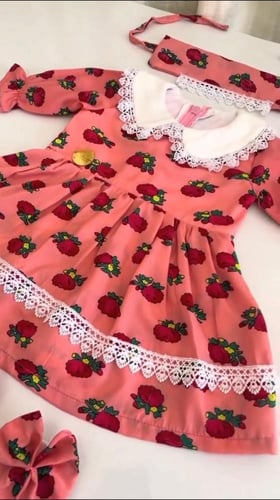 فستان بناتي شالكي رمضان