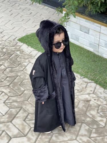 فروه أطفال شتوي من سلامة طفلك وتاكد من صحته.