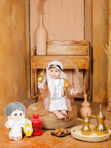 عقال مع بشت يوم التأسيس