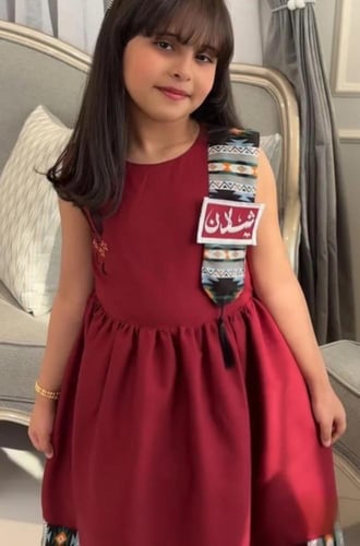 فستان بناتي انيق أضف لمسة