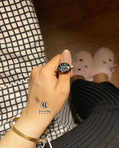 خاتم نسائي فضه خالص