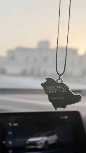 تعليقه سياره خريطة السعودية