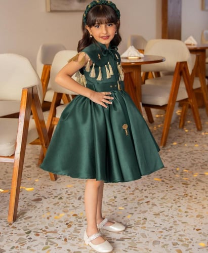 فستان اليوم الوطني أنيق