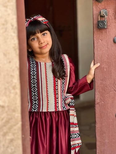 فستان رمضان شتوي بالسدو