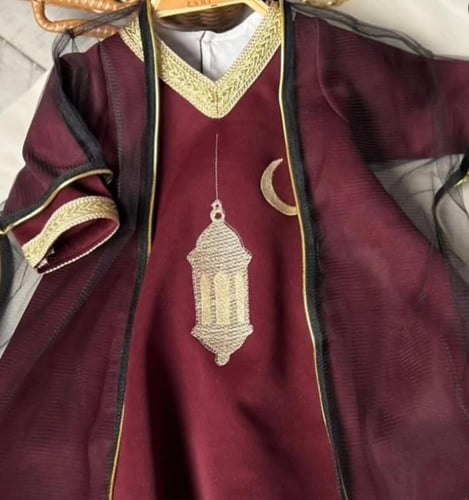 ثوب لاطفال رمضاني بتصميم أنيق