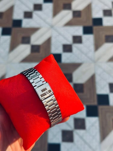 ساعه رجالي كاسيو كابلز مع نحت الاسم