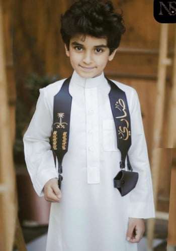 مجند اطفال العيد مع تطريز الاسم