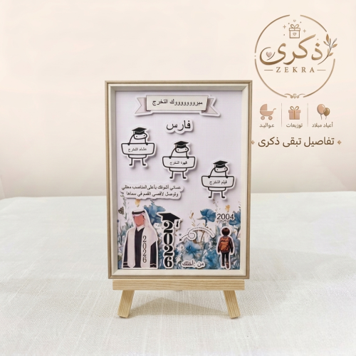 لوحة "رحلة الطموح" لتخرج