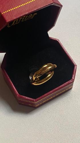 خاتم كارتير ذهبي