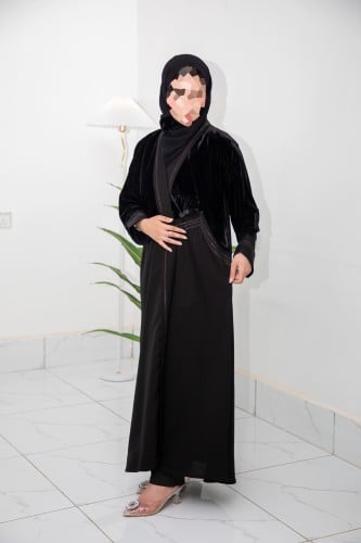 عباية مخمل صدر