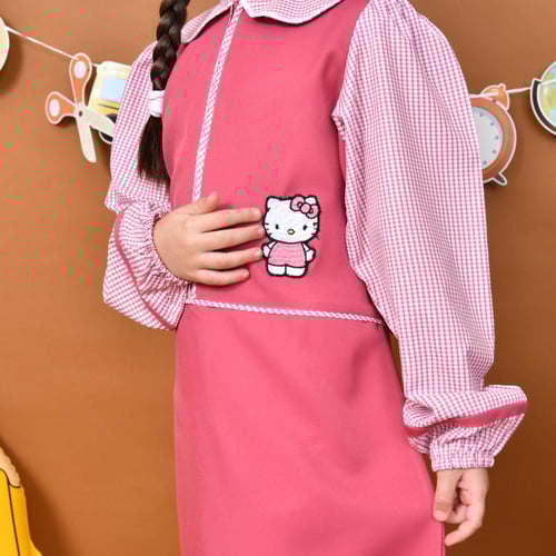 مريول ود وردي : بسحاب امامي مخفي وتطريز شخصية كرتو...