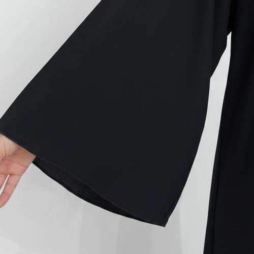 عباية لمحة أسود كلاسيك