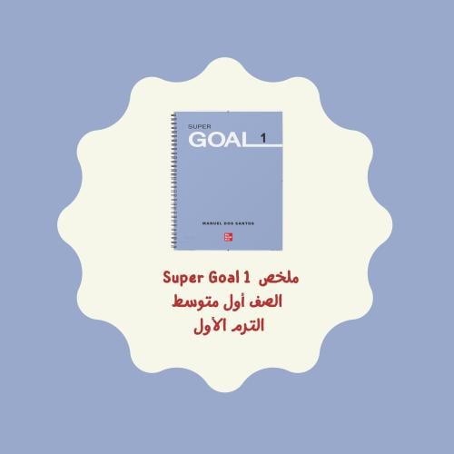 Super Goal 1 (First Term) Summary