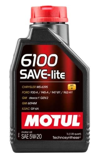 زيت محركات موتول 6100 SAVE-LITE 5W20 1L