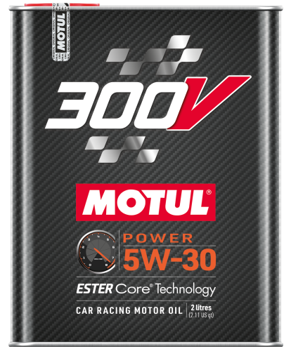 زيت لمحركات السباقات موتول 300V POWER 5W-30 2L