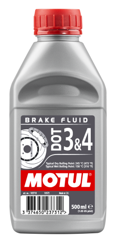 DOT 3 AND 4 .500L زيت فرامل موتول