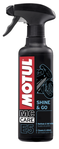 ملمع خاص بالدراجات موتول E5 SHINE & GO 0.400L