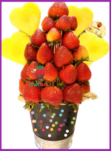 باقة فواكه فراولة