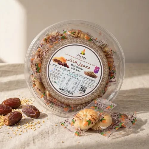 Millet Mamoul with Dates