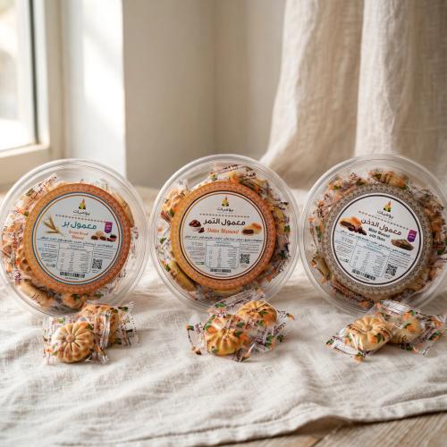 Dates Maamoul (Millet, Whole Wheat, & Classic)