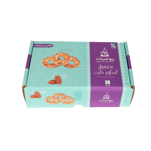 أساور دايت بالبر والتمر (بدون سكر مضاف)