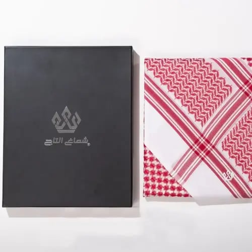 التاج | شماغ التاج الشيوخ 2026 من مصنع دسار الوطني