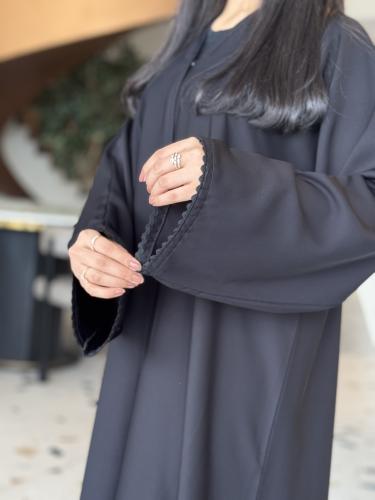 عباية بتدخيلة مثلثات علي الكم متميزه جدا