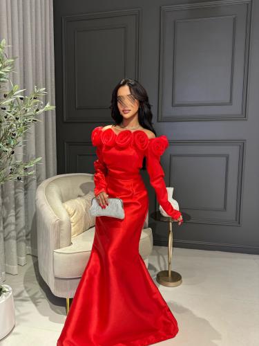 فستان سهره ميكادو ورد جازار