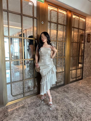 فستان سهرة قصير