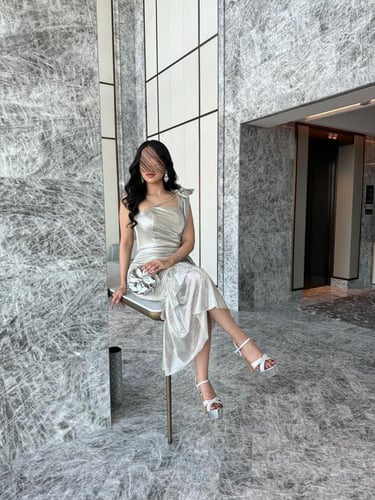 فستان سهرة قصير