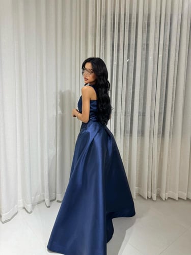 فستان سهرة ميكادو تطريز راقي