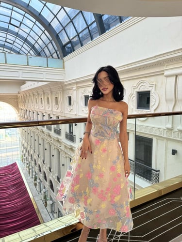 فستان سهره قصير مورد