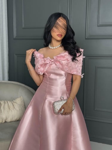 فستان ميكادو اوف شولدر بنكي