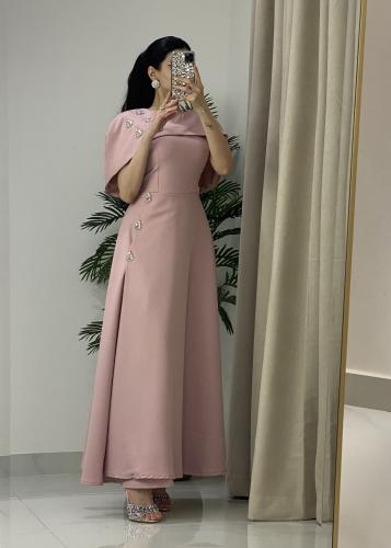 فستان ميد ناعم