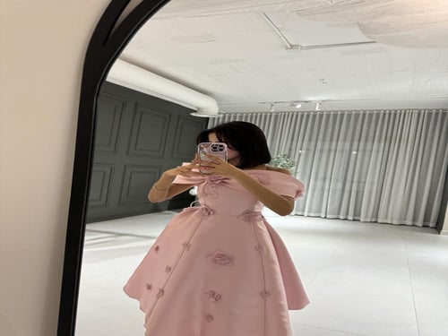 فستان ميكادو اوف شولدر زهري