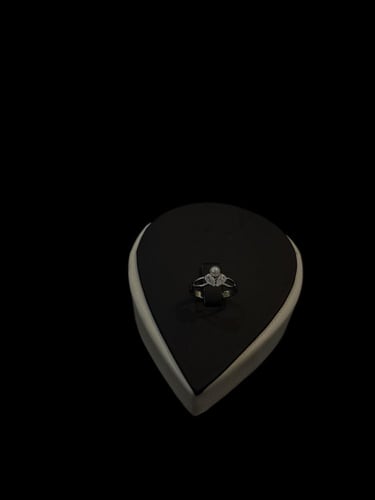 طقم زركون فاخر مرصّع باللؤلؤ