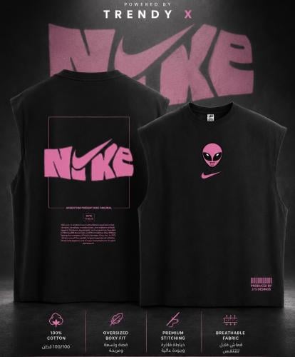 Nike Cut -Pink Tee