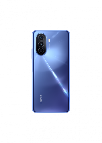 Huawei Nova Y70 mobile phone, 128 GB capacity, crystal blue