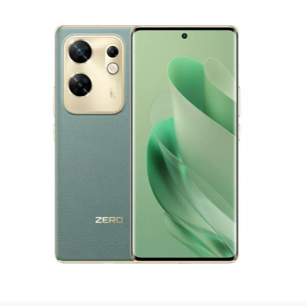 Infinix Zero 30 mobile phone, 256 GB storage, 16 GB RAM, foggy green