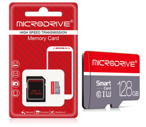 ذاكرة TF CARD 128GB MICRODRIVE