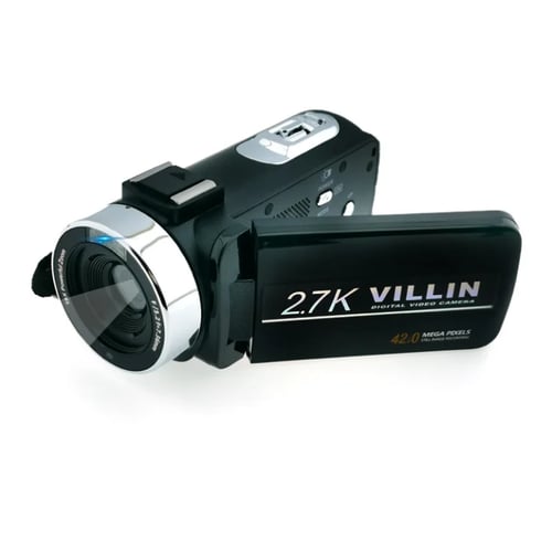 كاميرا VILLIN بجودة 2.7k + وصله لنقل المقاطع والصو...
